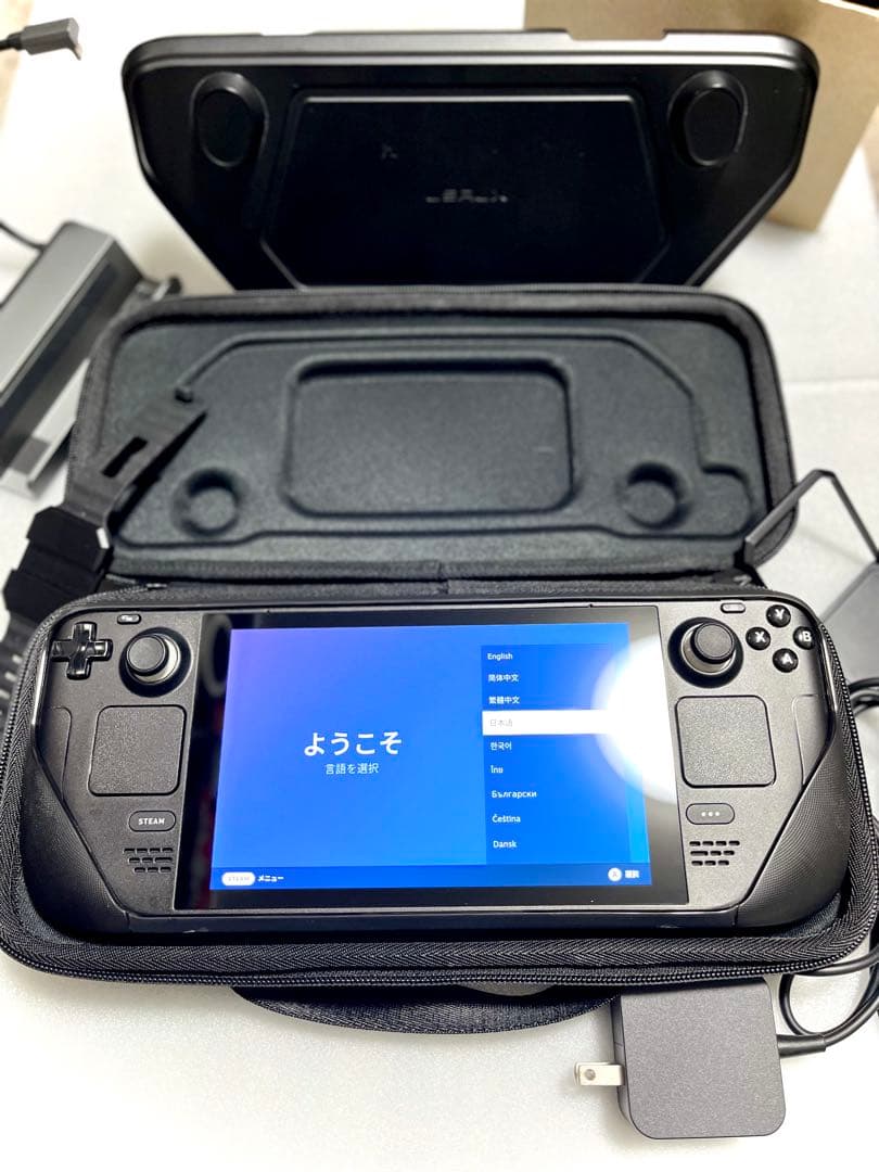 STEAM DECK LCD 1TB M.2 NVMe 付属品付き