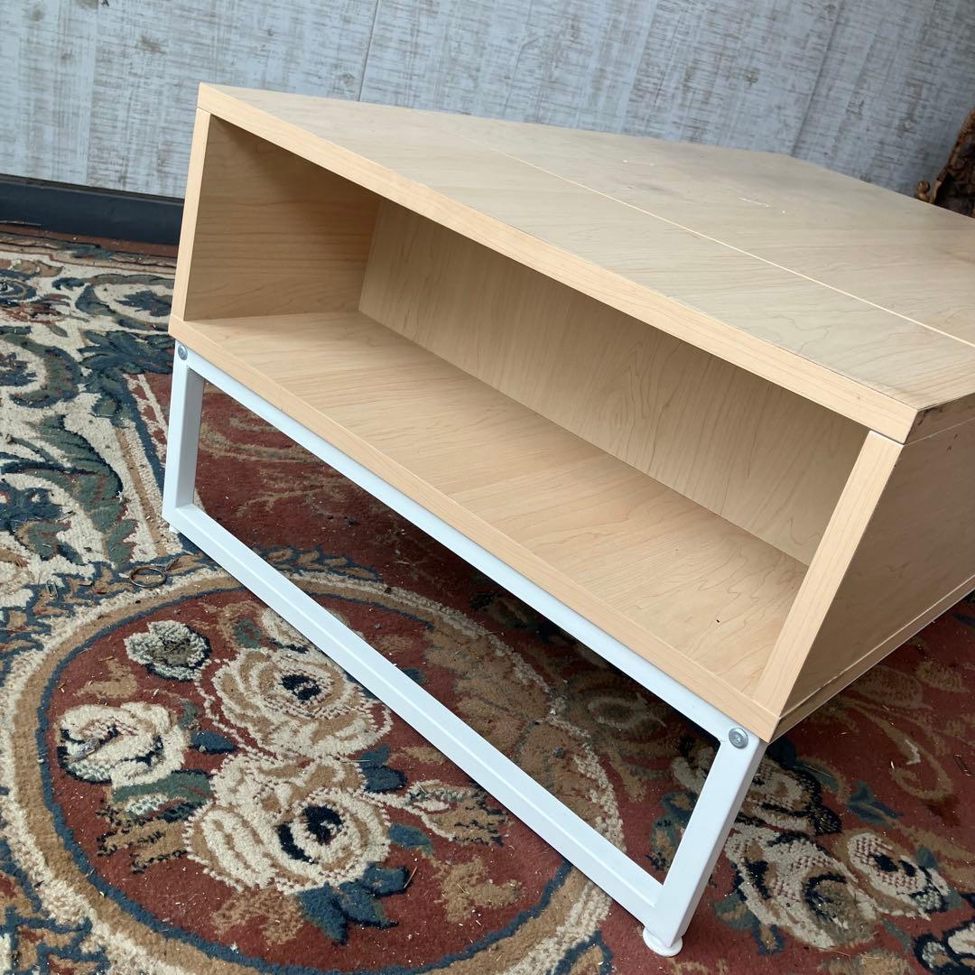 ナチュラル木製引き出し付きセンターテーブル