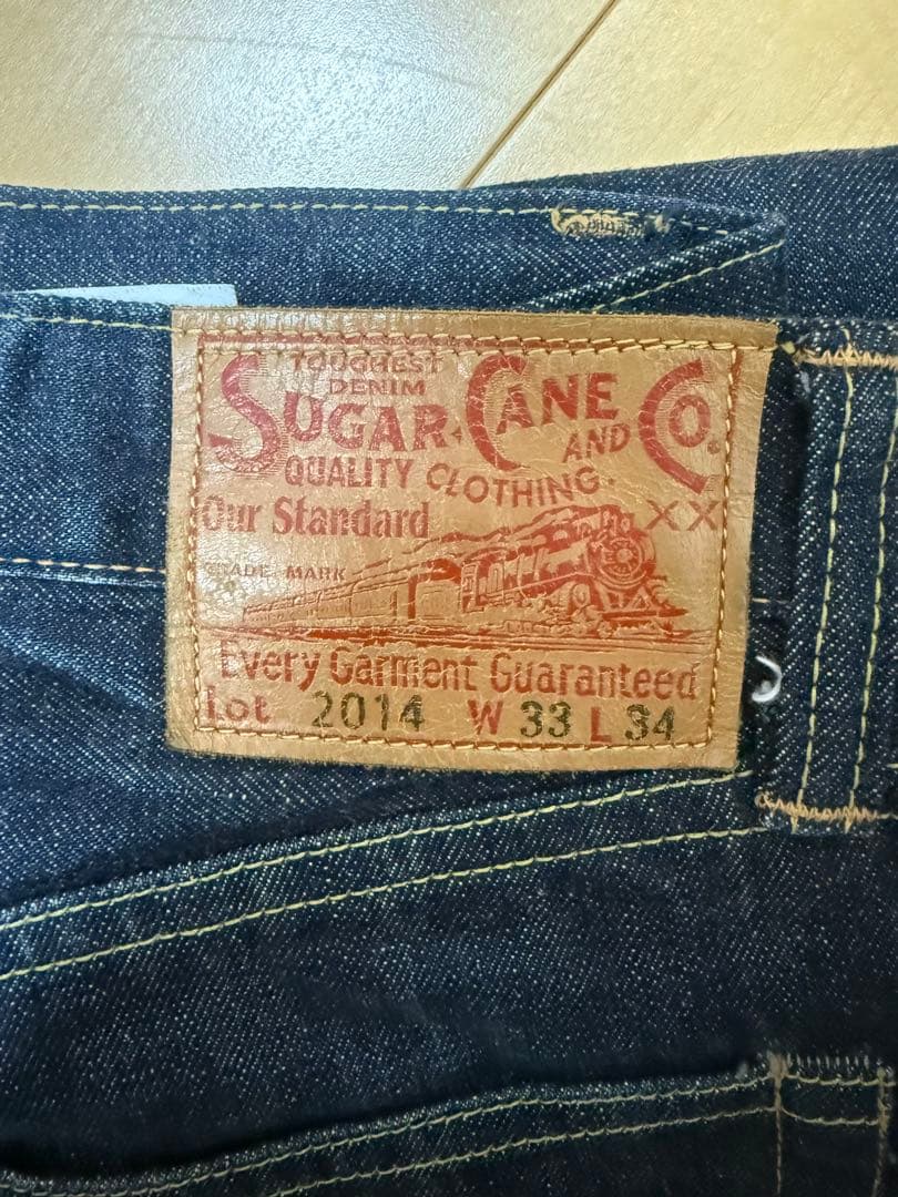 SUGAR CANE 12オンスデニム 33×34