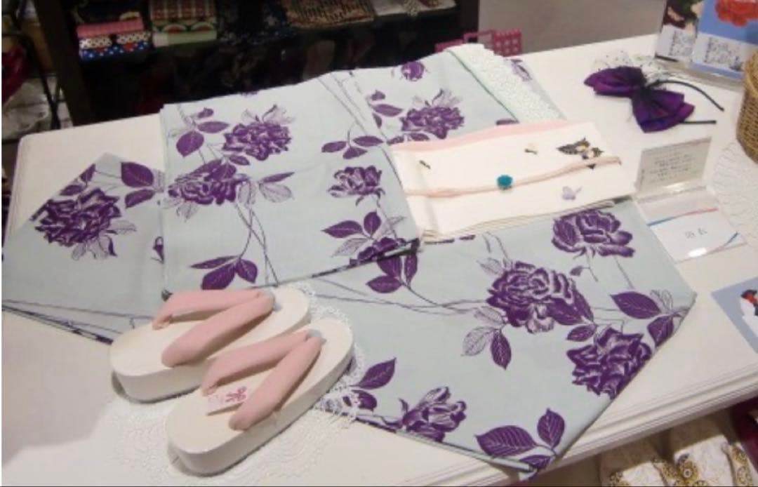 豆千代モダン　二尺袖　2尺袖　浴衣　セオα セオアルファー　検索)撫松庵　ふりふ