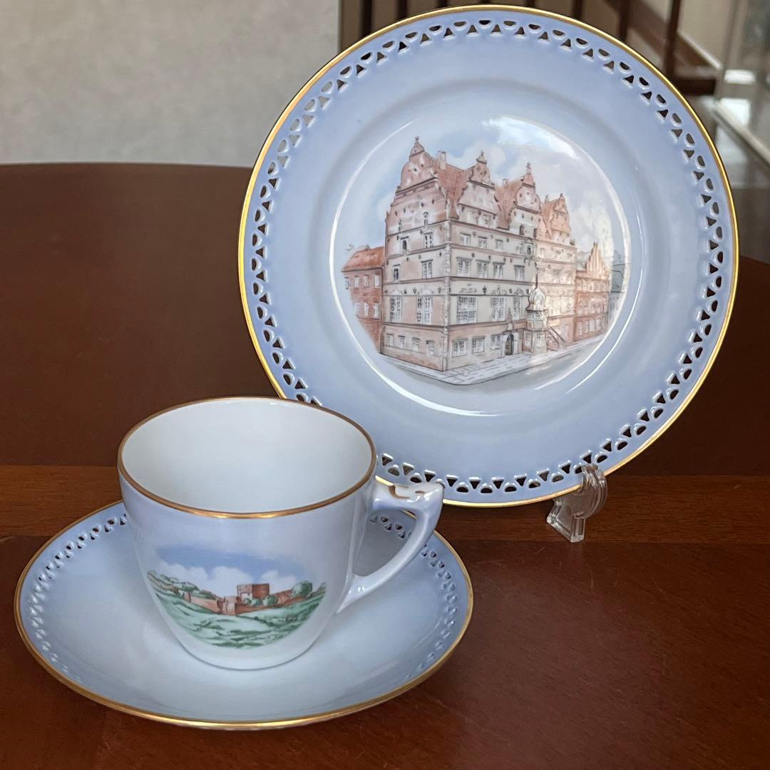 【ビンテージ】B&G★Sverige servisen★トリオ