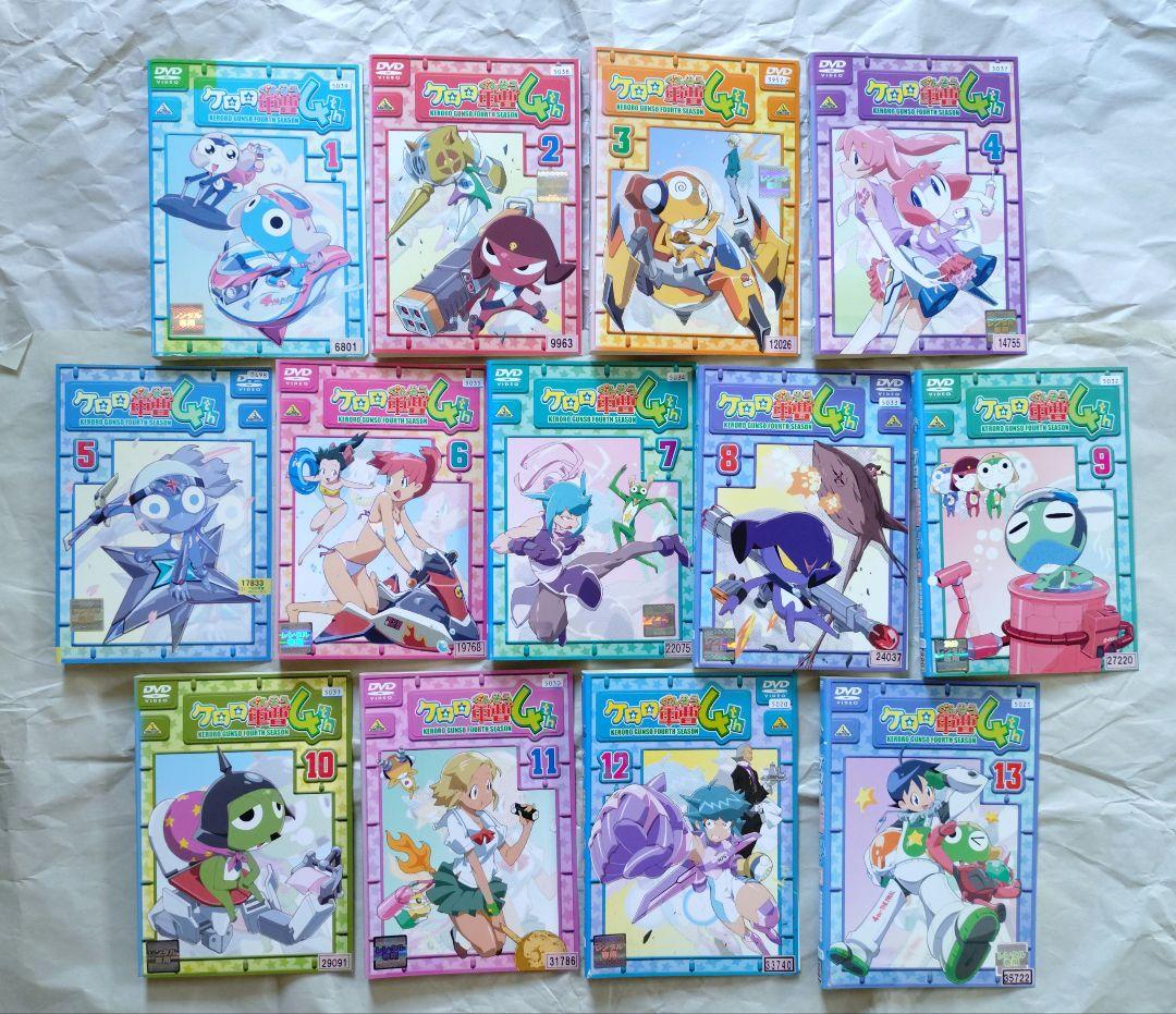 ケロロ軍曹 シーズン3~6 DVD全巻セット