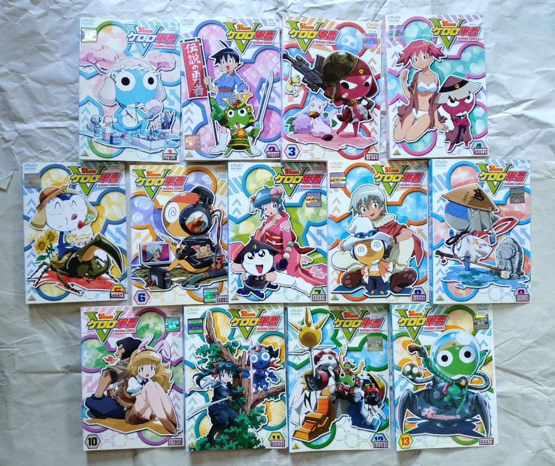 ケロロ軍曹 シーズン3~6 DVD全巻セット