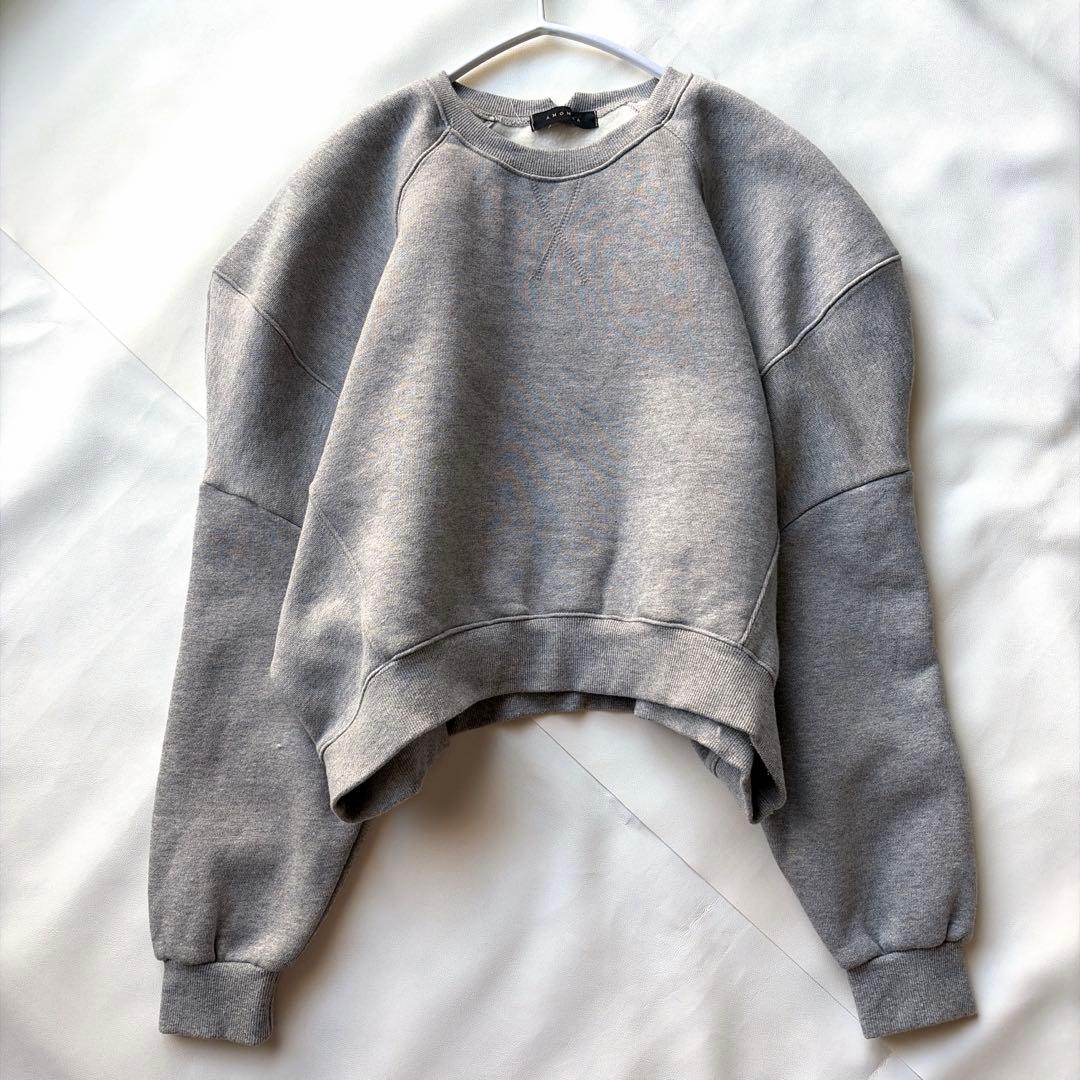 AMOMMA PUFF SLEEVE SWEAT パワーショルダー スウェット