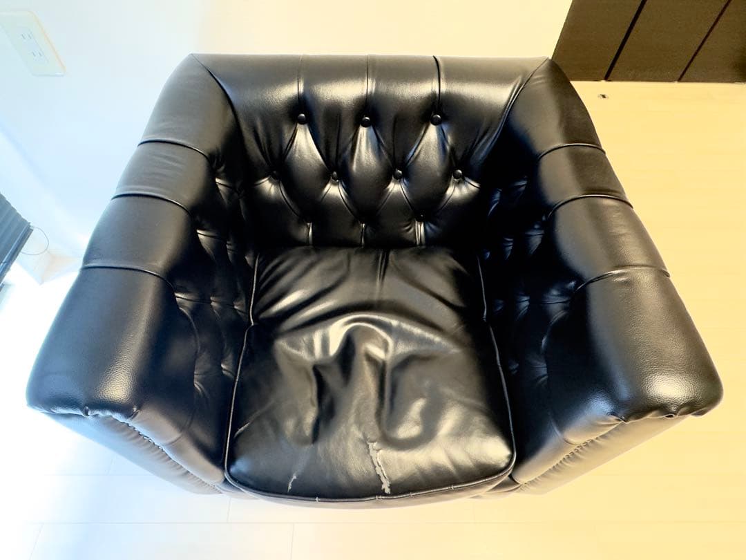 VINCENT チェスターフィールド 一人掛け ソファ