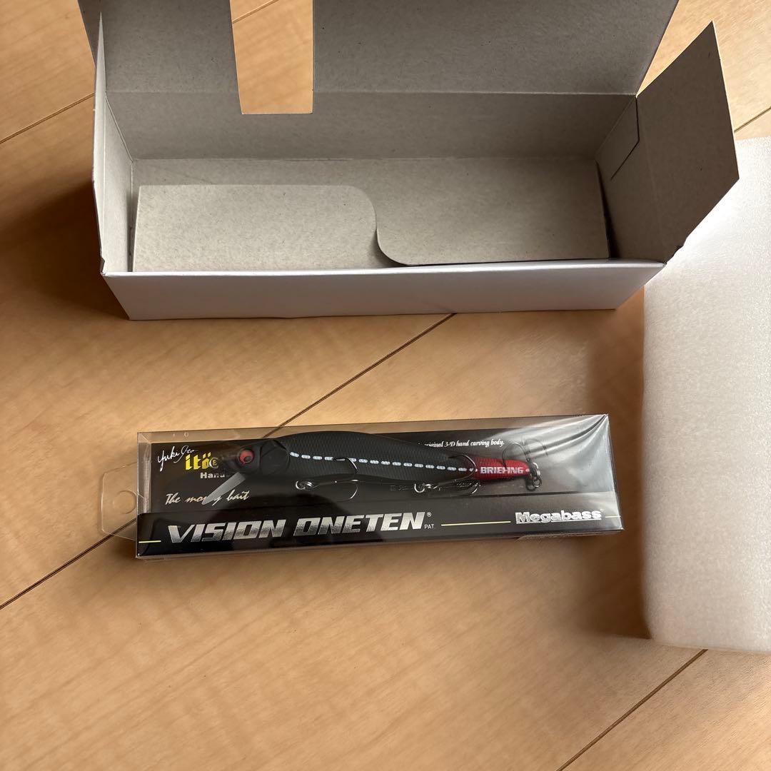 ルアー・フライ Megabass VISION ONETEN RTWL JET BLACK 1