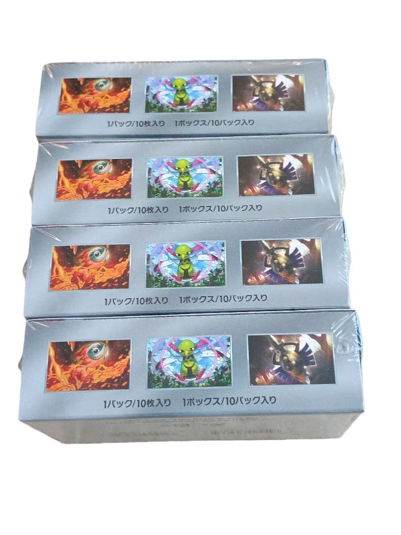 【新品未開封】ポケモンカード　テラスタルフェスex 4box シュリンク付き