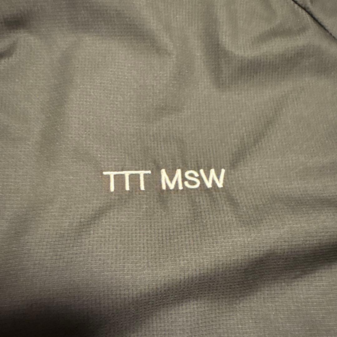 TTTMSW Waterproof jacket ブラック　Mサイズ