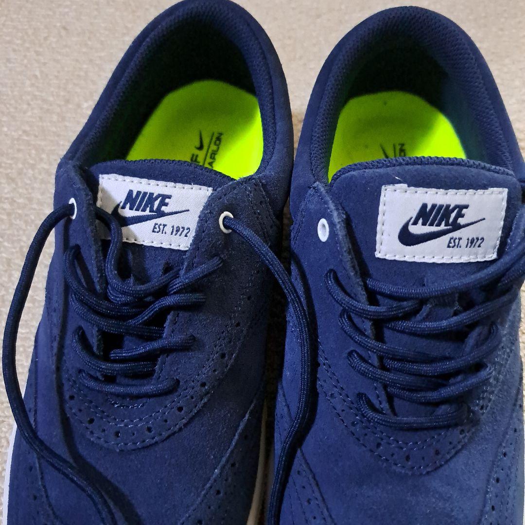 新品、未使用　Nike Lunaron ゴルフシューズ ネイビー25cm