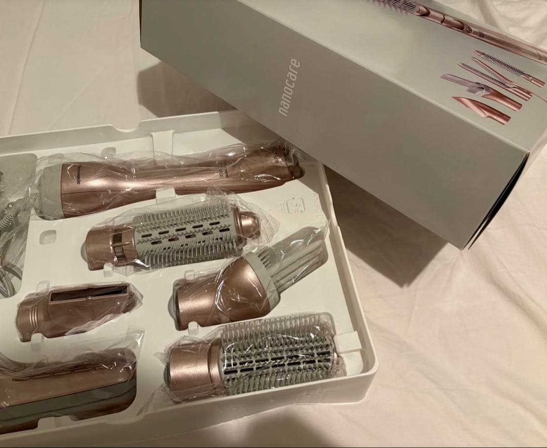 くるくるドライヤーナノケアナノイー ピンクゴールド EH-KN9F-PN