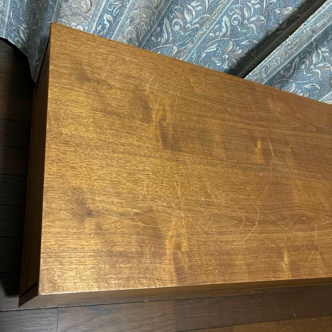 【良品】広松木工 VERA CREPA センターテーブル ウォールナット 収納