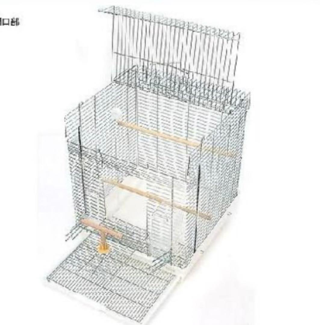 新品　未開封　ホーエイ　HOEI 465オカメ 鳥かご ホワイト　ケージ