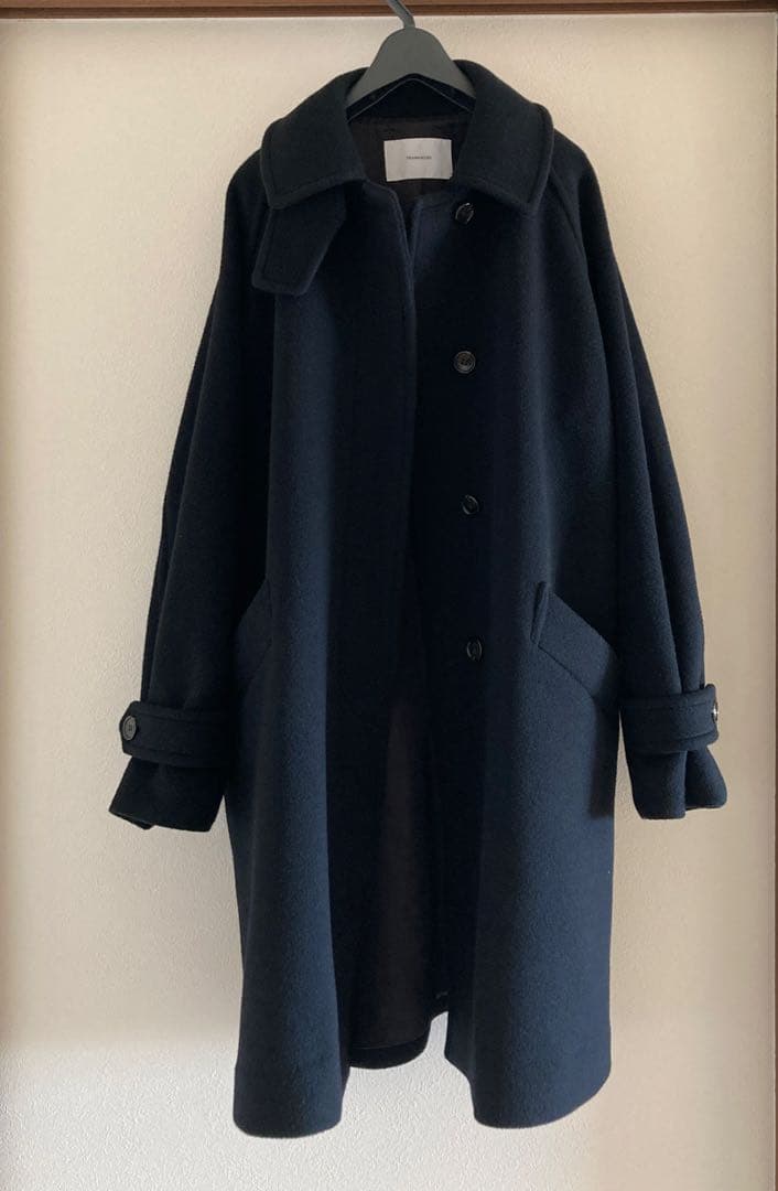 FRAMeWORK フレームワーク ラムウールMIXシャルムバルカラーコート