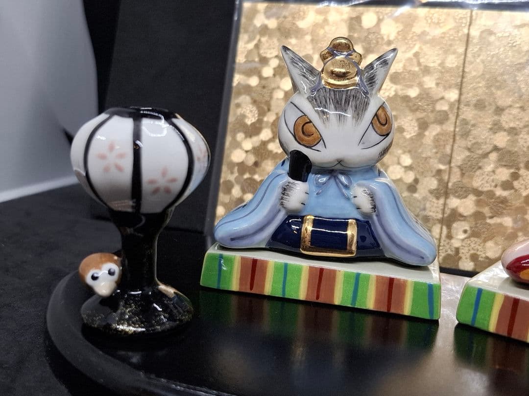 わちふぃーるど　陶器・雛人形　化粧箱付き