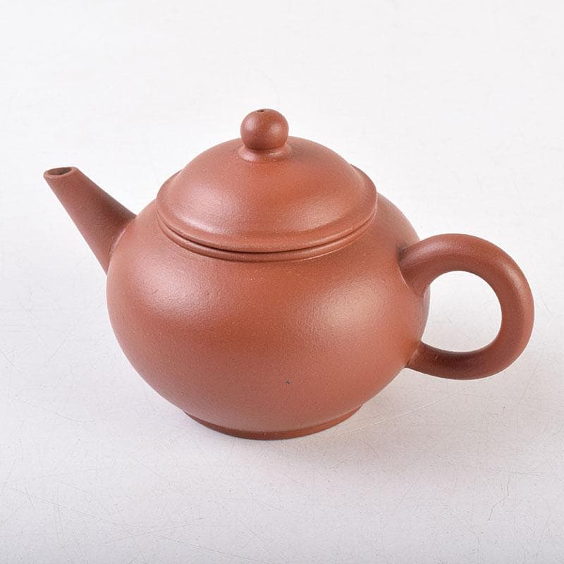 中国　中国宣興銘　紫砂　朱泥　急須　茶壷　C　R9060