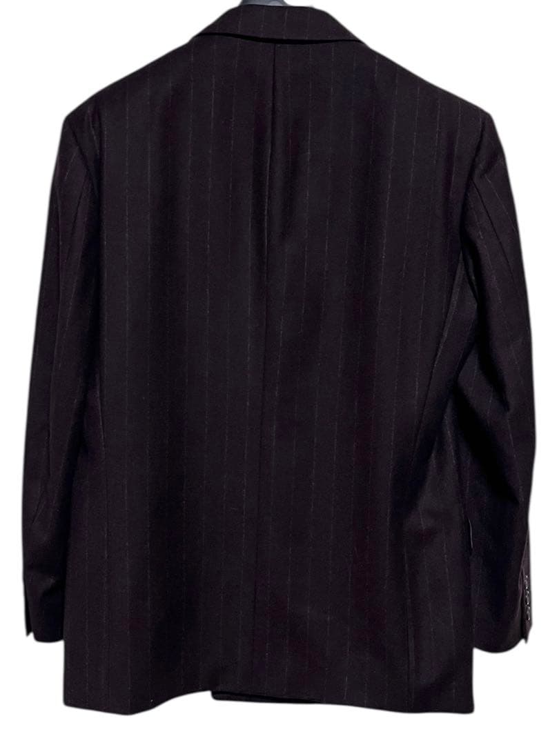 レア　80〜90s タケオキクチ　ストライプダブルウールセットアップ　サイズ2