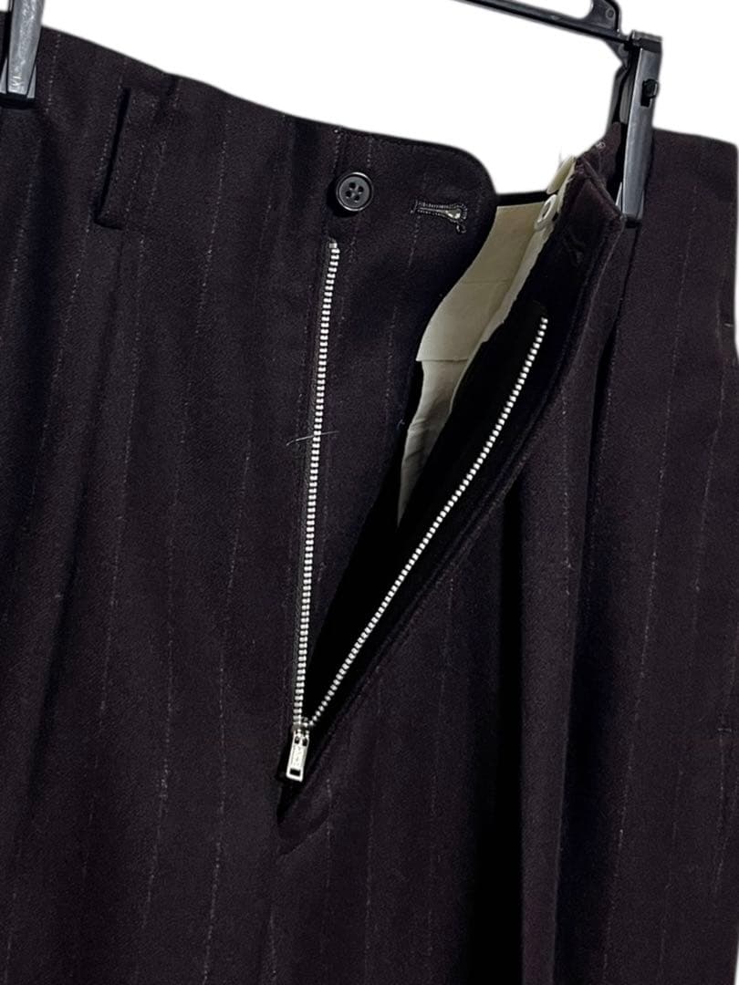 レア　80〜90s タケオキクチ　ストライプダブルウールセットアップ　サイズ2