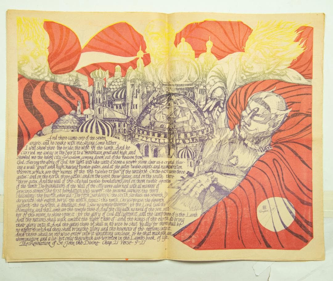 san francisco oracle hippie 新聞紙 アングラ 希少