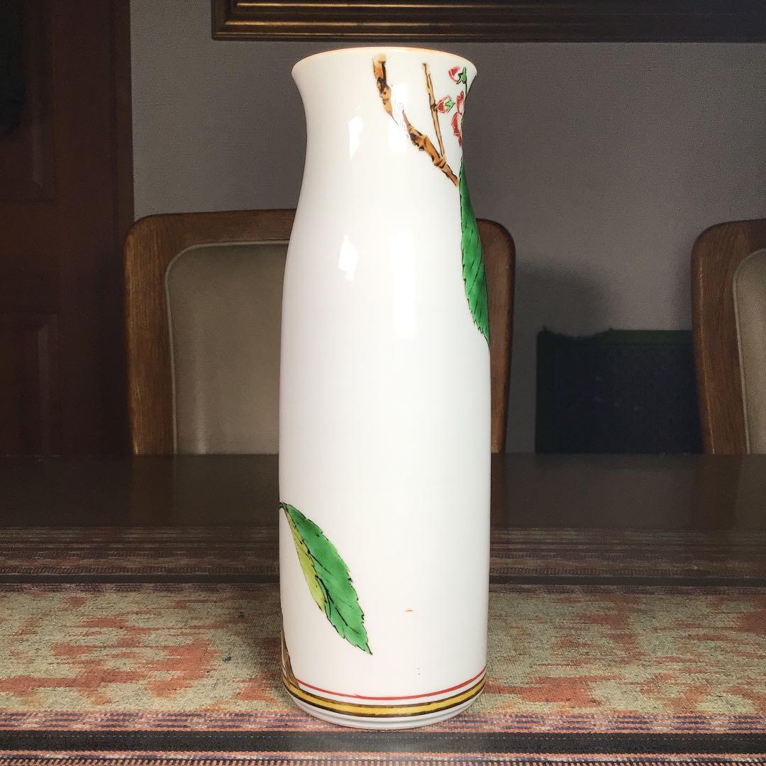 『メルうー特価』　九谷焼　赤地 健　花瓶