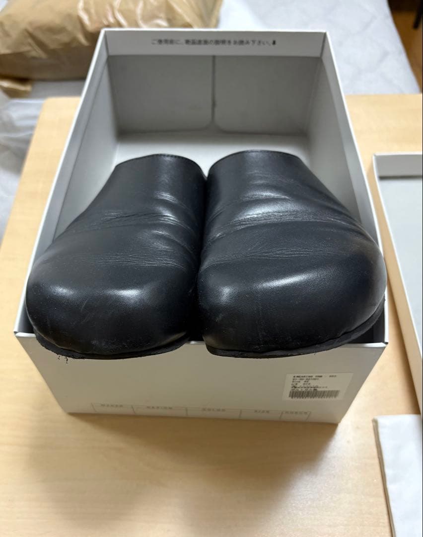 STUDIO NICHOLSON　SLIIP ON CLOG サイズ42 黒