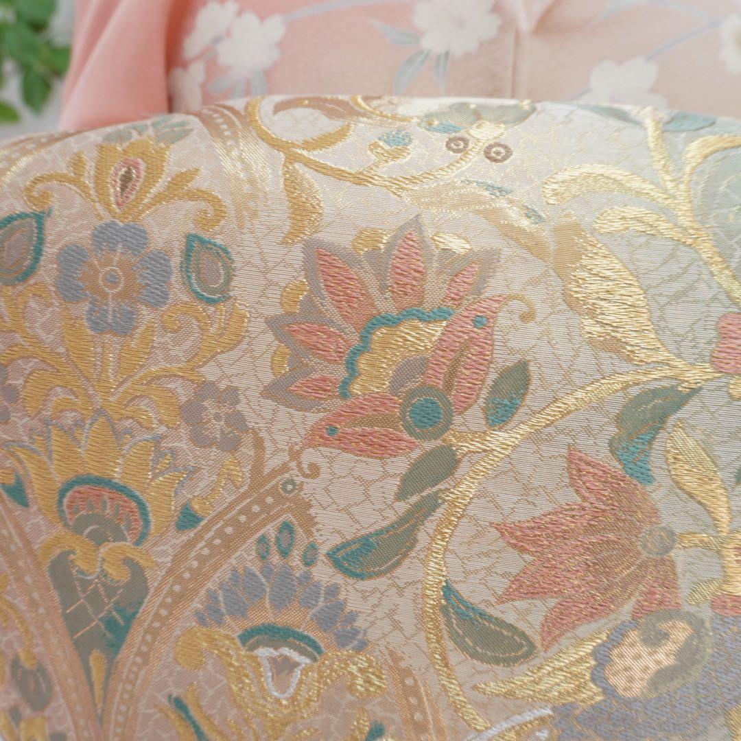 訪問着フルセット　296▪︎ 正絹　卒業式　入学式　お宮参り　七五三　披露宴