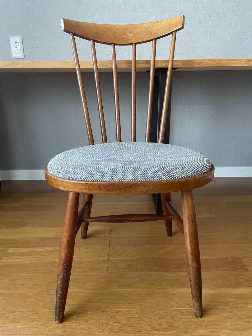 デンマークヴィンテージチェア＆秋田木工の2脚セット 札幌市内引取り限定