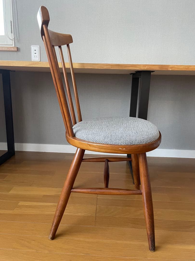 デンマークヴィンテージチェア＆秋田木工の2脚セット 札幌市内引取り限定