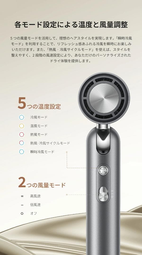 Xiaomi Dreame Pocket 3in1 ヘアドライヤー