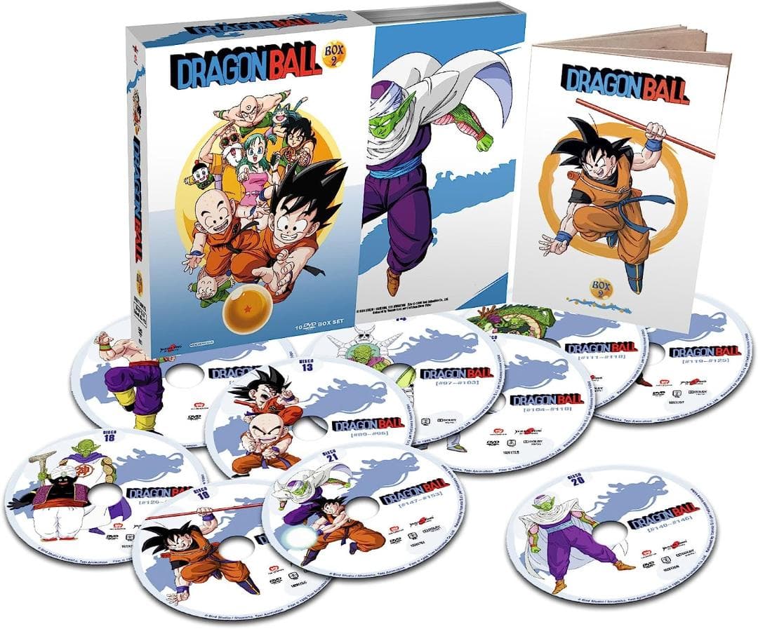 わけ有 リージョン機必要 欧州版 ドラゴンボール BOX1+2 アニメ DVD