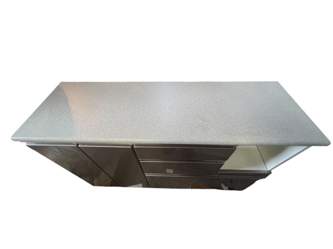 NITORI カウンター アルミナ2 収納 棚 幅140cm 家具