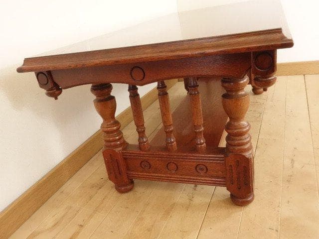 木製　センターテーブル　再塗装済　USED