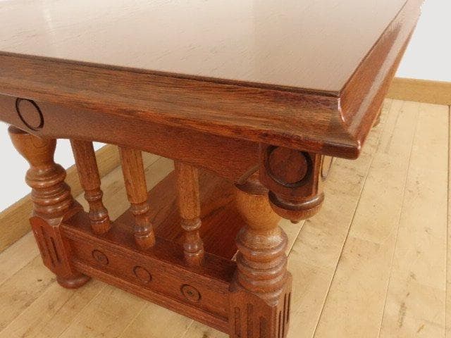 木製　センターテーブル　再塗装済　USED