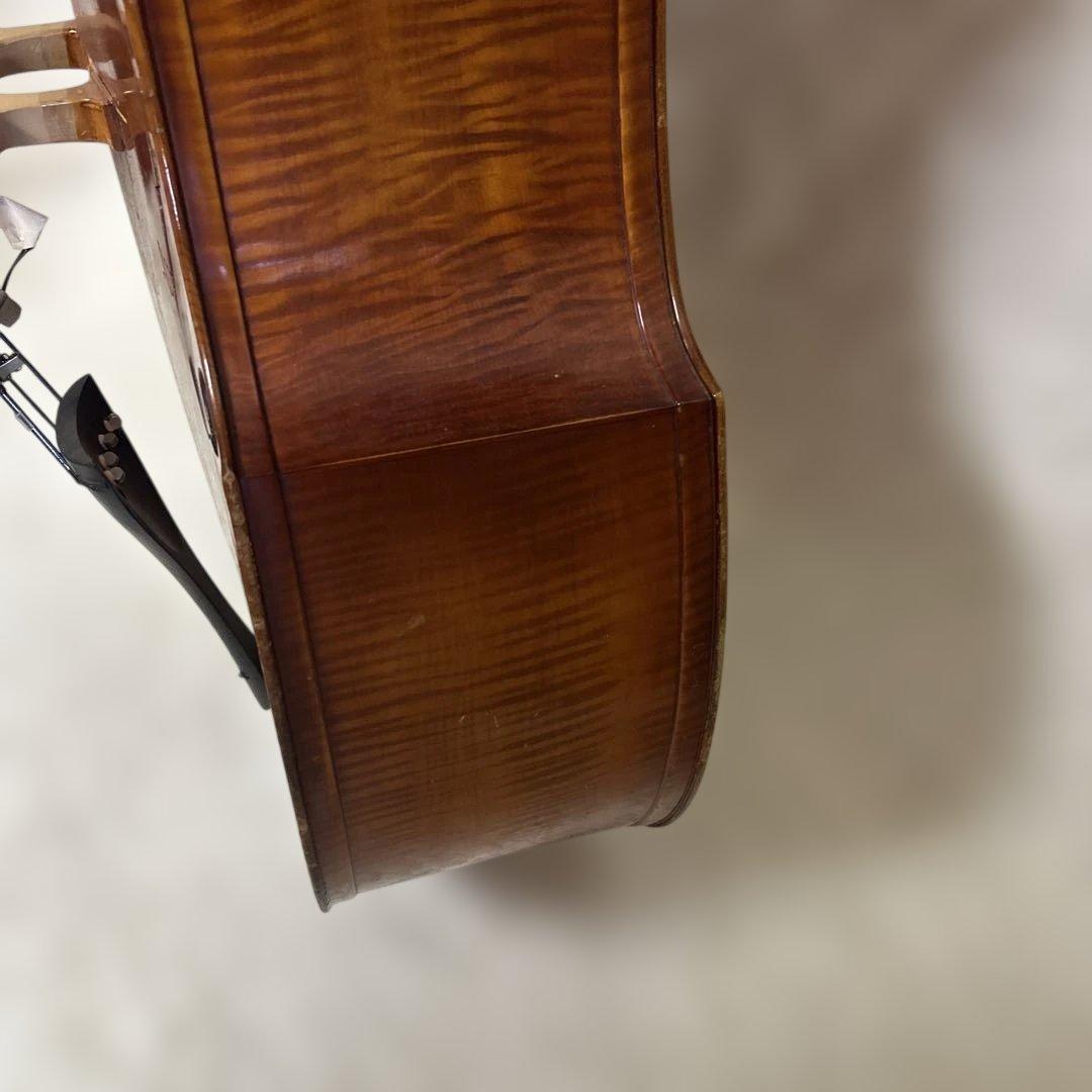 送料込み　SUZUKI　スズキ　コントラバス　No92　4/4　ケース付き