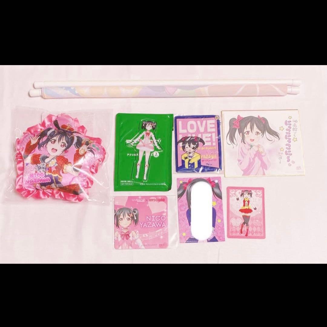 ラブライブ μ's 矢澤にこ 缶バッジ ラバスト まとめ