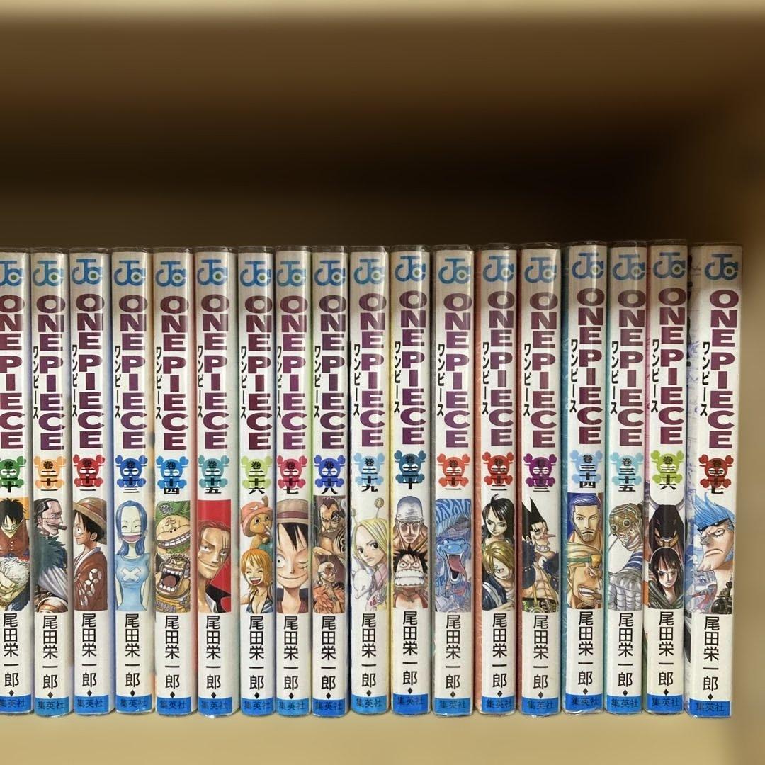 全巻透明カバー付き❗️送料無料❗️ワンピース全巻1〜113巻 尾田栄一郎