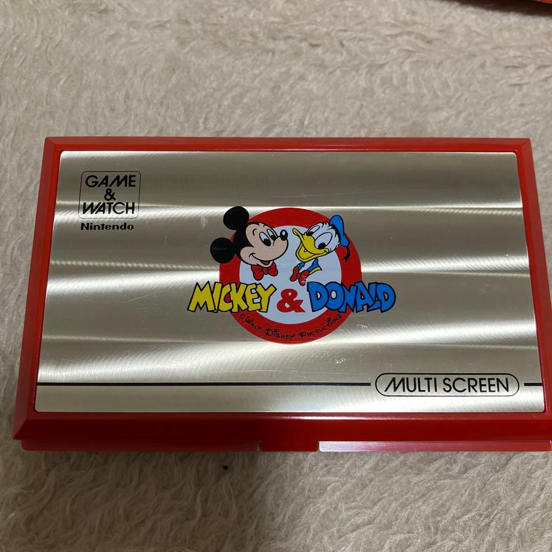 その他 Nintendo Game & Watch Mickey & Donald