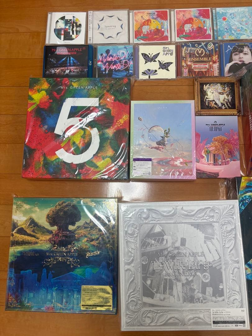 Mrs. GREEN APPLE CD BluRay BOX その他グッズセット