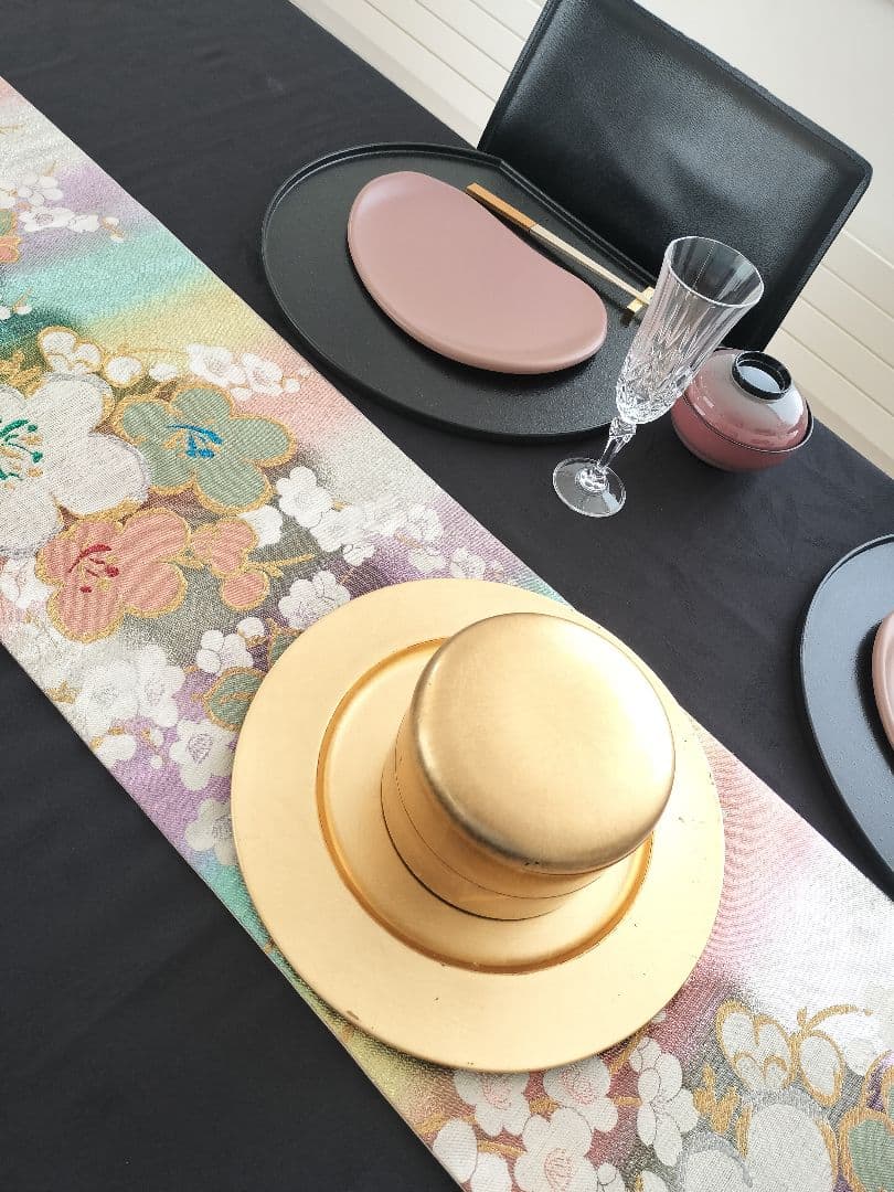 A961★逸品‼️春♡‼️ひな祭り‼️テーブルランナー2m18cm