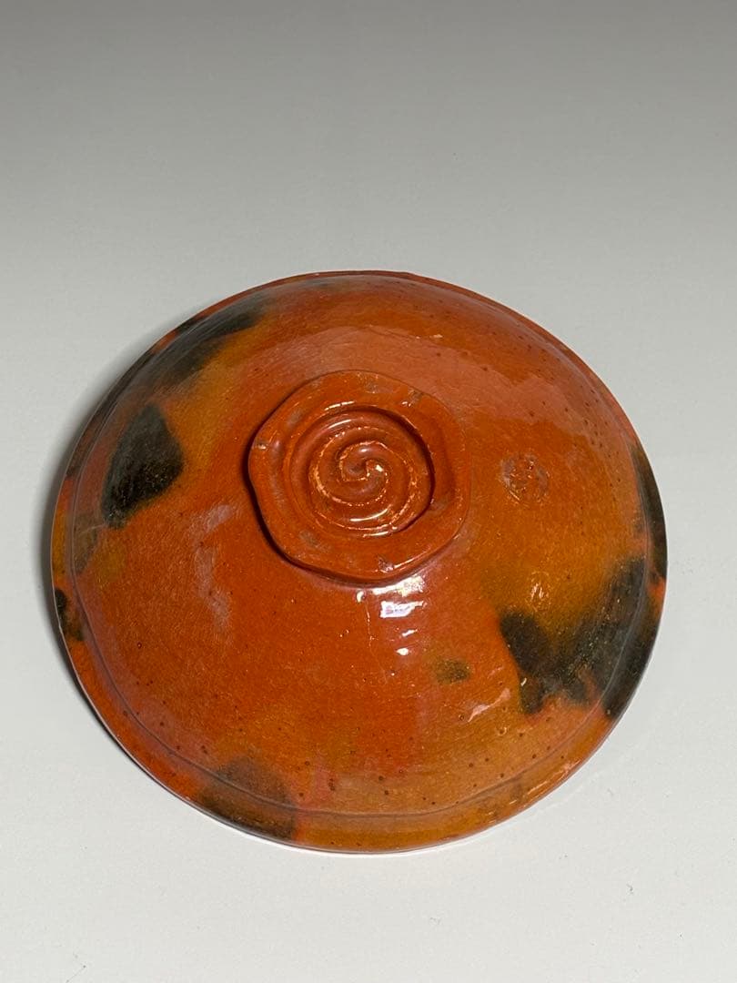 嶋台茶碗　11代楽吉左衛門（慶入）作　弘入識箱