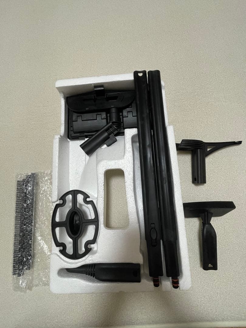 24時間以内発送　Moongiantgo スチームクリーナー 赤