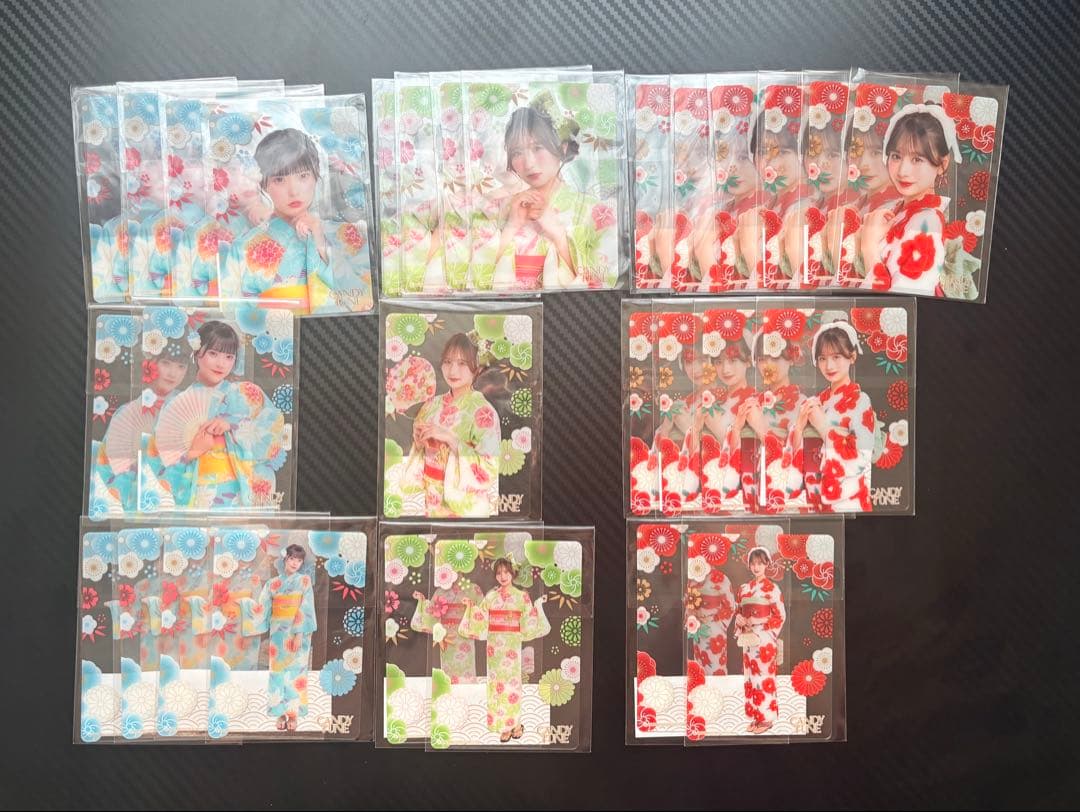 CANDY TUNE 浴衣 クリアトレカ バラ売り可