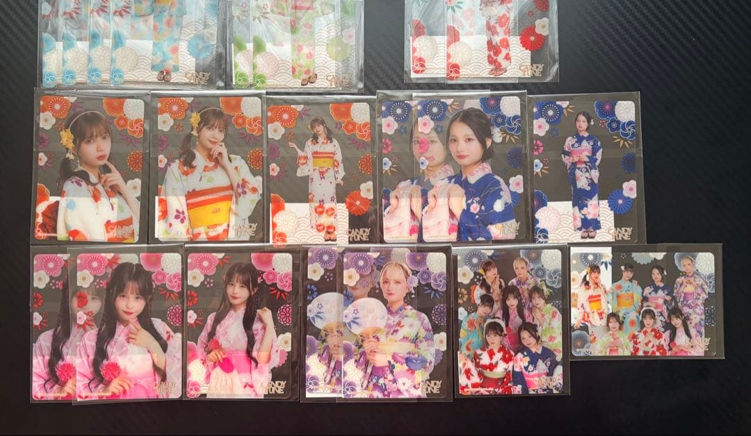 CANDY TUNE 浴衣 クリアトレカ バラ売り可