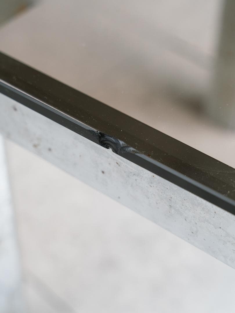 60-70's HIKARI スモークガラステーブル ミッドセンチュリー　モダン