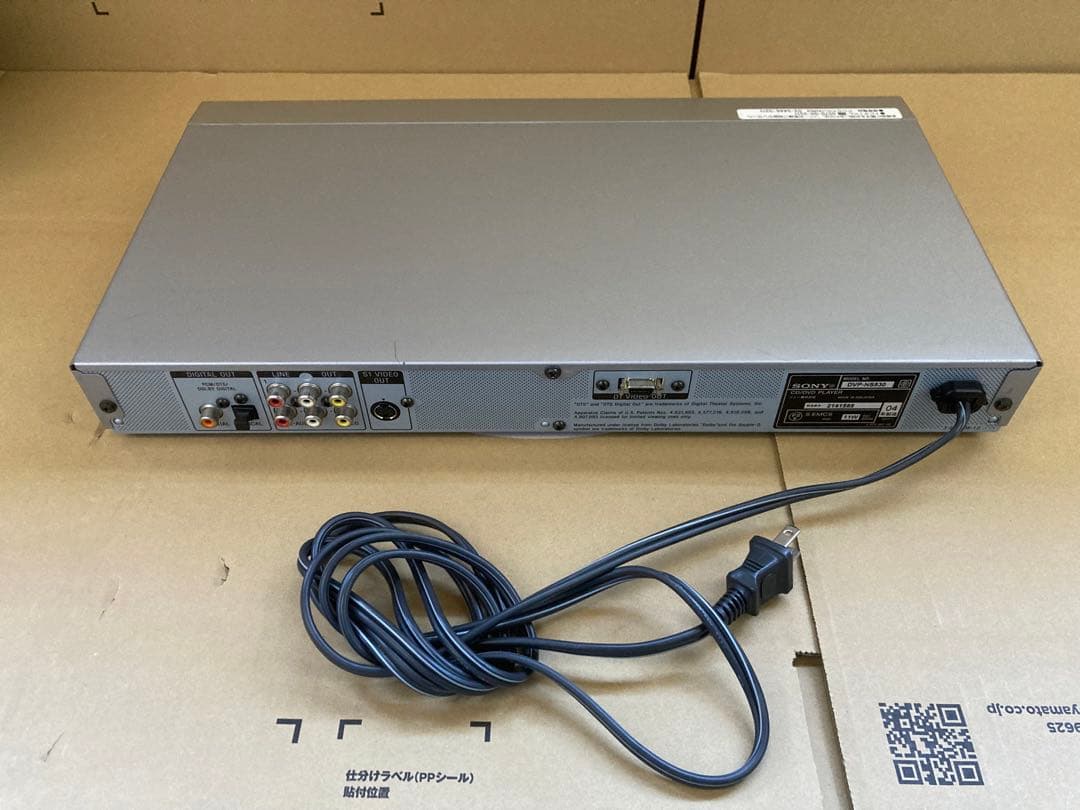 その他 SONY DVP-NS530 CD/DVD PLAYER USED