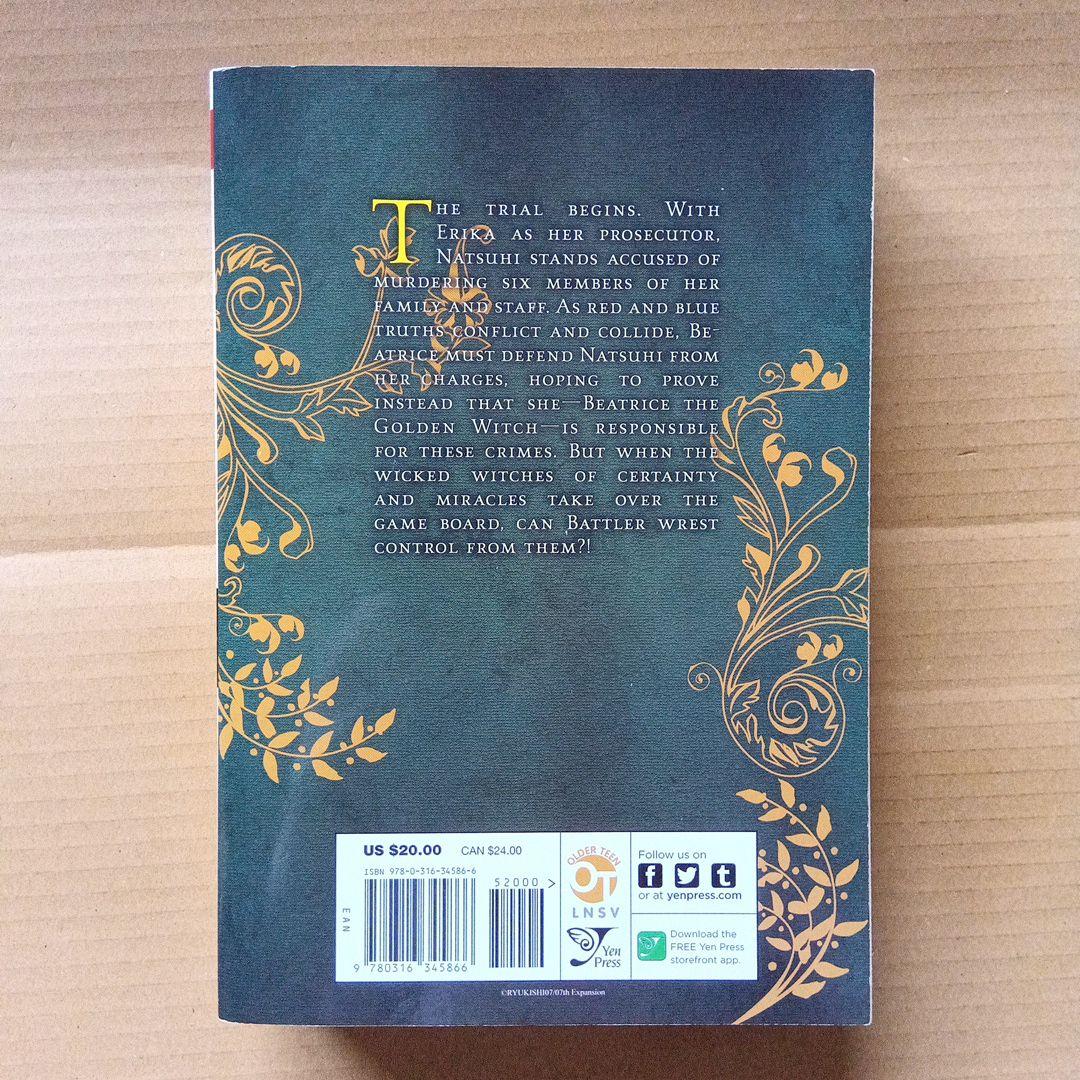 うみねこのなく頃に 5 3 英語版 when they cry 12