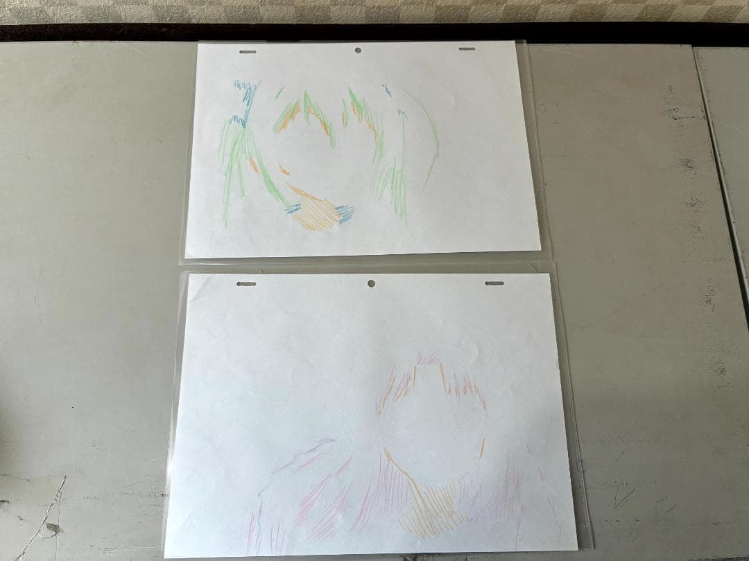 六畳間の侵略者!? セル画 原画 生動画 4枚