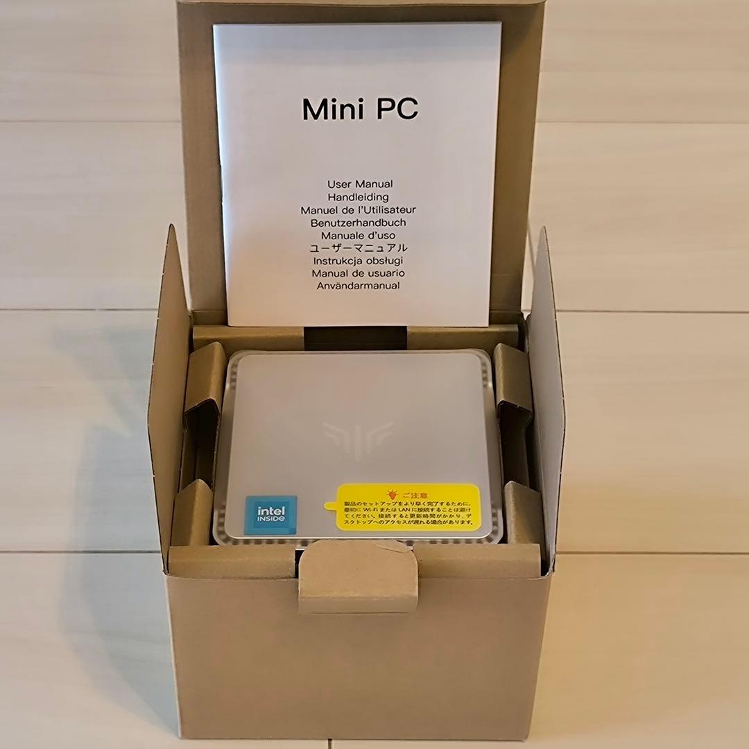 【未使用に近い】N97 ミニPC 16GB/256GB 付属品完備