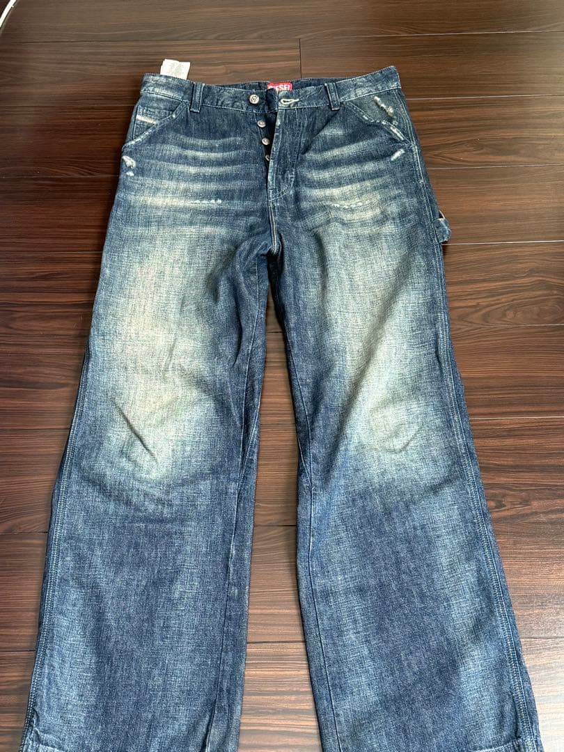 DIESEL リラックスジーンズ ダークブルー