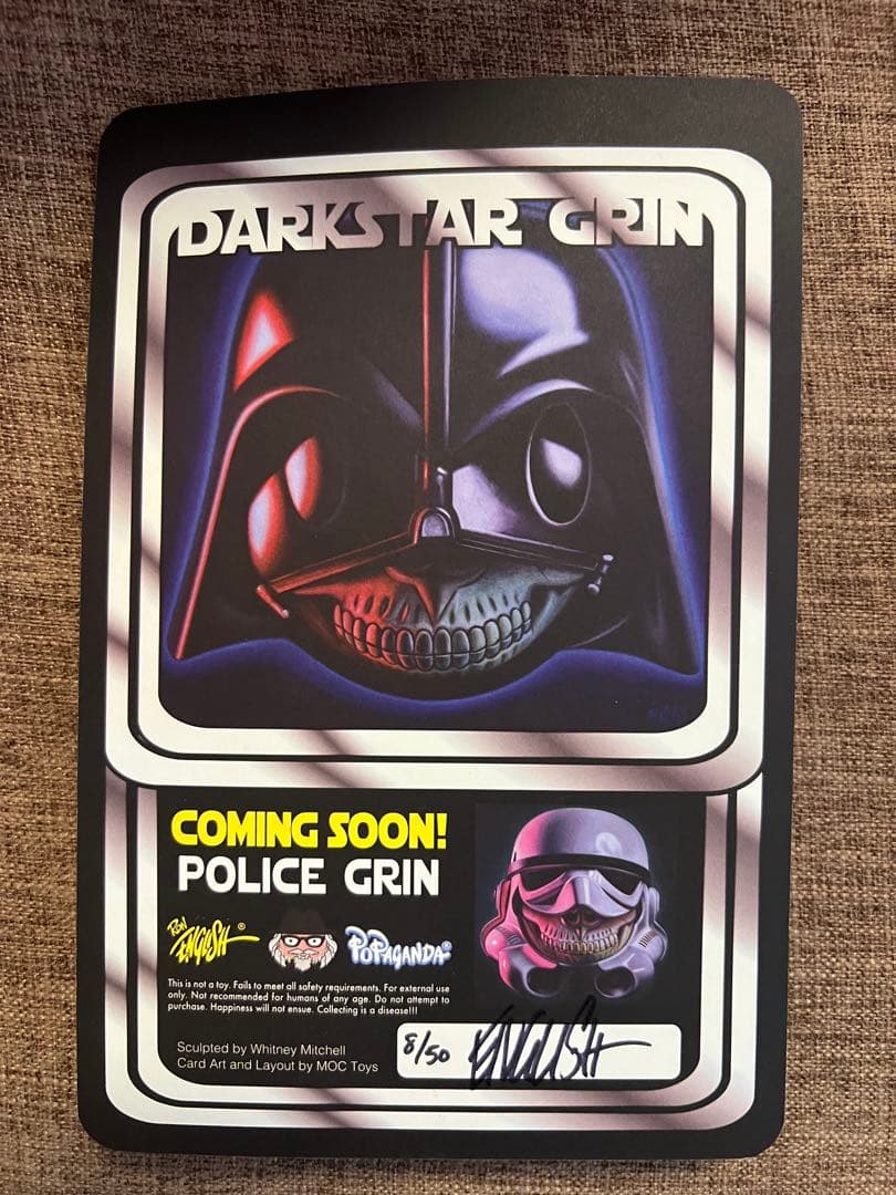 Dark Star Grin by Ron English サイン入り 限定版