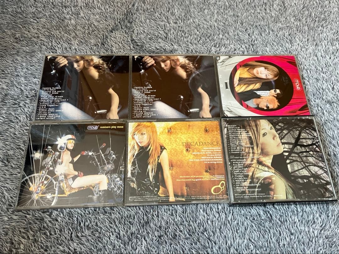 move m.o.v.e CDアルバム・シングル 22枚セット まとめ